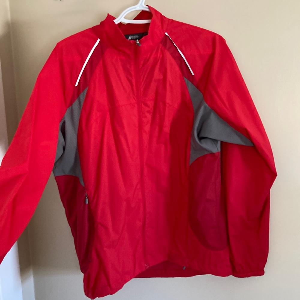 Mountain Equipment Coop running wind breaker